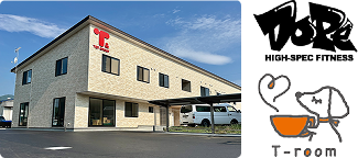 T-room外観 DOPEロゴ T-roomロゴ